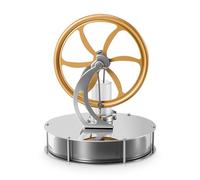 Low Temperature Stirling Engine Model, Steam Heat Electricity Power Generator, Education Model Science kit for Kids Students Stirling Engine Motor, Birthday, New Year Gift, Education Model DIY Kit