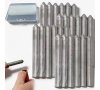 Low Temperature Universal Welding Rod, Low Temperature Welding Rods, Aluminum Welding Rods, No Welder Needed, Just Need a Lighter Easily Melt (24 PCS)