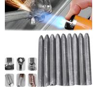 Low Temperature Universal Welding Rod, Metal Universal Low Temperature Easy Melt Welding Rods, Aluminum Welding Rods, Lighter Welding Rod, Magic Welding Rods for Metal Welding,Aluminum,Iron (9pcs)