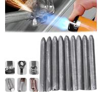 Low Temperature Universal Welding Rod,Metal Universal Low Temperature Easy Melt Welding Rods,Aluminum Welding Rods,Lighter Welding Rod,Easy Welding Rods for Metal Welding,Aluminum,Iron (9 Pcs)