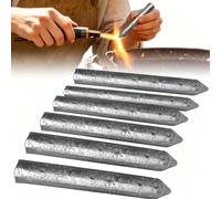 Low Temperature Welding Rods, 6 Pcs Easy Melt Weldings Rod for Aluminum Stainless Steel Iron Copper Electrode, DIY Repair Accessories
