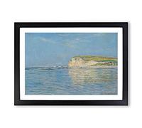 Low Tide at Pourville by Claude Monet Framed Print | A2 Black Framed Wall Art | Ready to Hang | Modern Historical Picture | Living Room Bedroom Lounge Office