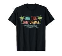 Low Tide Low Drama Peaceful Ocean Chill Vibes T-Shirt