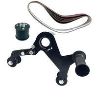 Low Vibrations Belt Sanding Device Head Ensuring Smooth Operating for Efficient Metal Part Processing Angles Grinder Attachmen
