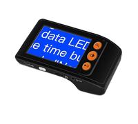 Low Vision Magnifier Video Magnifying Glass with 3.5 Inch Screen - 2X-25X Zoom Electronic Reading Aid with 8 Color Modes for Low Vision, Macular Degeneration, Color Blindness