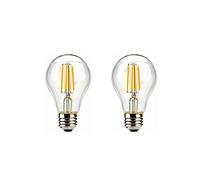 Low Voltage 24V Vintage Led Filament Bulb A60 E27 36V 4W Warm Light 2700k 12V Antique Bulb for RV Camper Marine,Solar Power Light and Off Grid AC/DC12-36V 2-Pack