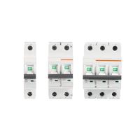 Low Voltage 3Pole MCB AC type Miniature Circuit Breaker C curve 6kA 16a 25a 40a 63a MCB EKM3-3P NWPNLXEA(63A)