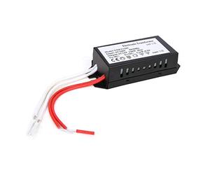 Low Voltage Halogen Transformer, Input 120V to Output 12V Electronic Transformer Voltage Converter Bulb Power Supply 12 V(120W)