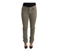 Low Waist Skinny Trouser - female - Ermanno Scervino - Slim Fit Jeans - Green - W26 - Jeans W26