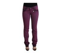 Low Waist Slim Fit Jeans - female - Costume National - Slim Fit Jeans - Purple - W24 - Jeans W24