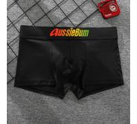 Low Waist Underwear for Men Breathable Boxer Shorts Comfortable for Everyday Use (M Black)