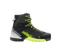 Lowa - Chaussures d'alpinisme GORE-TEX® - Cervino GTX Mid Black/Lime for Men in Leather - Size 9 UK Black 9 UK