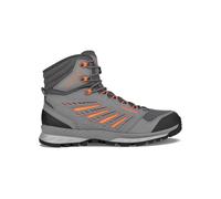 Lowa - Hiking Boots - Trek Evo Gtx Mid Grey/Flame for Men - Size 8 UK - Green Green 8 UK