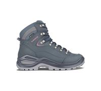 Lowa - Hiking boots with GORE-TEX® - Renegade Evo GTX Mid Ws Steelblue/Old Rose for Women in Leather - Size 3 UK - Blue Blue 3 UK