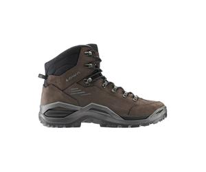 Lowa - Hiking day shoes - Renegade Evo LL Mid Dark Brown/Black for Men in Leather - Size 7,5 UK Brown 7.5 UK
