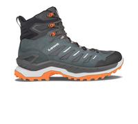Lowa Innovo GORE-TEX Mid Walking Boots | UK 11.5 in Smoke Green/Flame