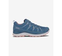 LOWA Innox EVO II GTX Ws Low Shoe, Steel blue dusky pink, 8 UK