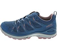 LOWA Innox EVO II GTX Ws Low Shoe, Steel blue dusky pink, 7 UK