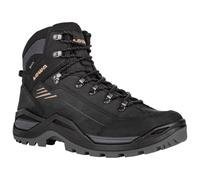 Lowa - Hiking shoes- Men - Renegade Evo Gtx Mid Black / Dune for Men in Leather - Size 9 UK Black