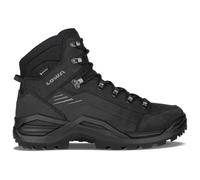 Lowa Renegade Evo Gtx Mid Black leather Mens Outdoor Walking Boots 311916-0998 in a Plain Leather and Textile in Size 10