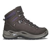 Lowa - GORE-TEX day hiking boots - Renegade Gtx Mid Ws Slate / Blackberry for Women in Leather - Size 3,5 UK - Brown Brown 3.5 UK