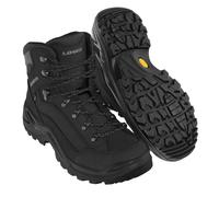 LOWA Renegade Gtx Mid Deep Black - Hiking trek shoe - Black - taille 9.5