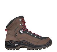 LOWA Renegade GTX MID Unisex Hiking Boots Outdoor Goretex, Mahogany red, 10 UK