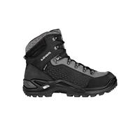 Lowa - Winter Hiking Boots - Renegade Warm Gtx Mid Black / Grey for Men in Leather - Size 8,5 UK Black 8.5 UK