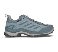 Lowa Innovo Gtx Lo W Blue Womens Walking Shoes 321550-6600 in a Plain Suede and Textile in Size 6