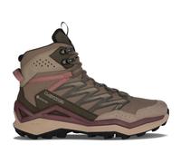 Lowa - GORE-TEX hiking boots - Maddox Pro GTX Mid Ws Desert/Old Rose for Women - Size 6 UK - Brown Brown