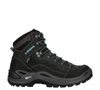 LOWA Renegade Gtx Mid Ws Asphalt/turquoise - Hiking trek shoe - Grey - taille 4.5