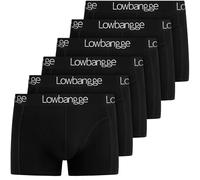 Lowbangge Mens Boxer Shorts Cotton, Label Free, Breathable & Comfortable | Boxers for Men, Premium Fabric, Soft Cotton, Breathable & Comfortable, Tear Resistant, Tagless Label, 6 Pack, Gifts for Men