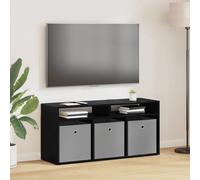 Lowboard with Drawer Bookshelves Storage Shelving Home Furniture Modern vidaXL