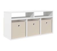 vidaXL Lowboard with Drawer Concrete Grey 87 x 27.5 x 43 cm