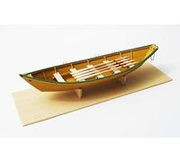 Lowell Grand Banks Dory Wooden Model Ship Kit - 1:24 Scale Plank-on-Frame Construction with Laser Cut Basswood Parts, Detailed Plans & Instructions, Display Base Included - Beginner Level