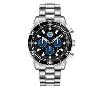 LOWELL Inter P-I0477UNB Men's Chronograph Watch, blue, bracelet