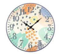 Lowell Justaminute Multicolor Wall Clock