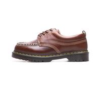 Lowell Leather Moc Toe - male - Dr. Martens - Laced Shoes - Brown - 7 UK - Shoes 7 UK
