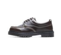 Lowell Leather Moc Toe Shoes - male - Dr. Martens - Laced Shoes - Brown - 6 UK - Shoes 6 UK