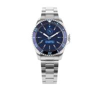 Lowell Unisex's Analog Quartz Watch with Stainless Steel Strap P-N7476UB1