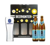 Lowenbrau Helles German Lager Gift Set with Official Lowenbrau Glass (2 Pack)