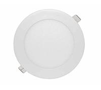 LOWENERGIE 12w LED Round Ceiling Panel Light Recessed Down Lighting, 170mm Dia, 100w Halogen Equivalent (4000k x 8)