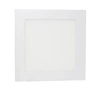 LOWENERGIE 12w LED Square Ceiling Panel Light Recessed Down Lighting, 170mm 7 inch 100w Halogen Equivalent (6000k)
