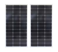 Lowenergie 2 X 100W Mono Solar Panels - 200W Total