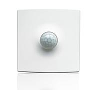 Lowenergie 200 W Wall-Mounted PIR Occupancy Sensor - 2-Wire Auto Light Switch, 360° Detection, Adjustable Delay, 100-250 V AC