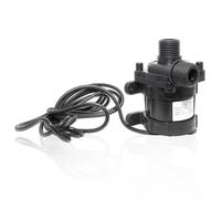 LOWENERGIE 24V DC Solar Water Pump - Fully Submersible IPX8, 8M Head, 750L/hr Flow, Energy-Saving Micro Circulation for Solar Heating & Garden Use