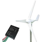 Lowenergie 500W Wind Turbine Generator Kit - 48V Off-Grid Renewable Power with Low Start-Up Speed and Charge Controller for Boats, Cabins, and Remote Energy Systems