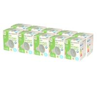 Lowenergie 50W Equivalent Brightness Gu10 5W Led Spotlight - Warm White - Pack Of 10