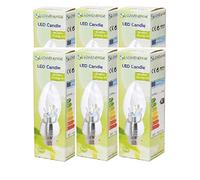 LOWENERGIE 5w B22 LED Candle Light Bulb Warm White Dimmable (6)