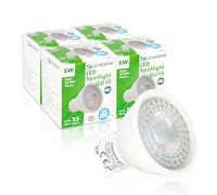 LOWENERGIE 5W GU10 LED Spotlight Bulbs - 4 Pack Natural White 4000K Downlights [Energy Class F]